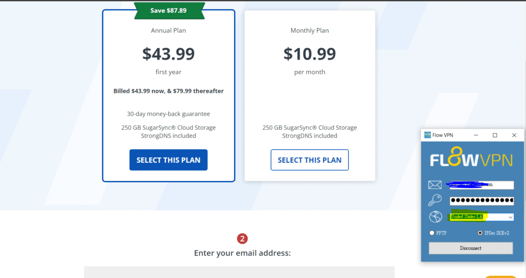 strong price with flowvpn
